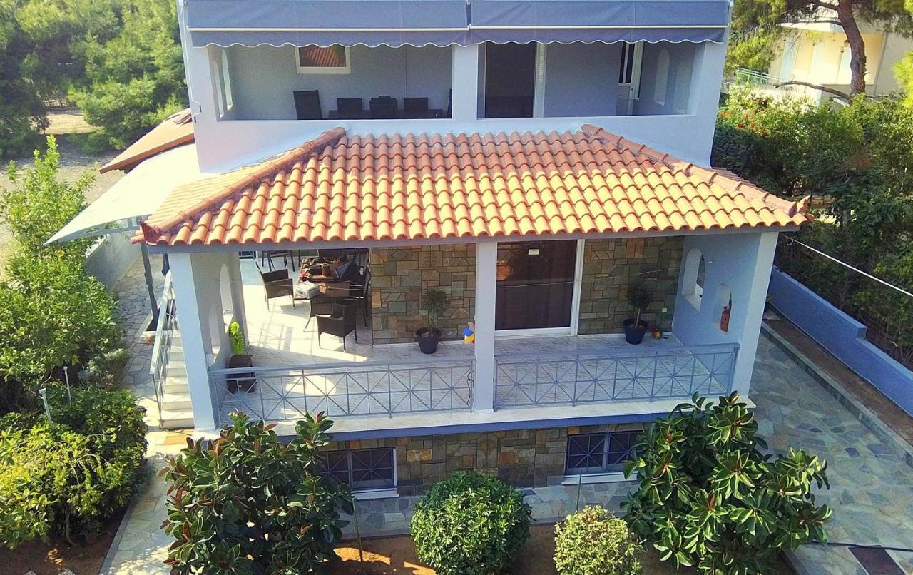 Augoustinos - Sea Side Luxury Apartments Artemida  Bagian luar foto